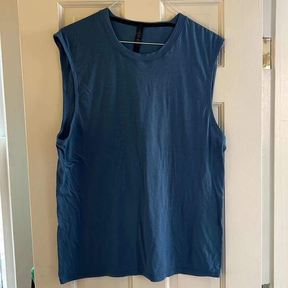 Blue Lululemon Tank Top